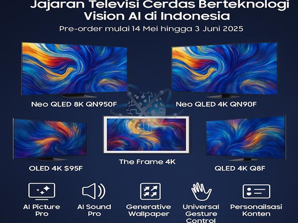 Samsung Rilis 5 Smart TV Dengan Vision AI Diindonesia Harganya