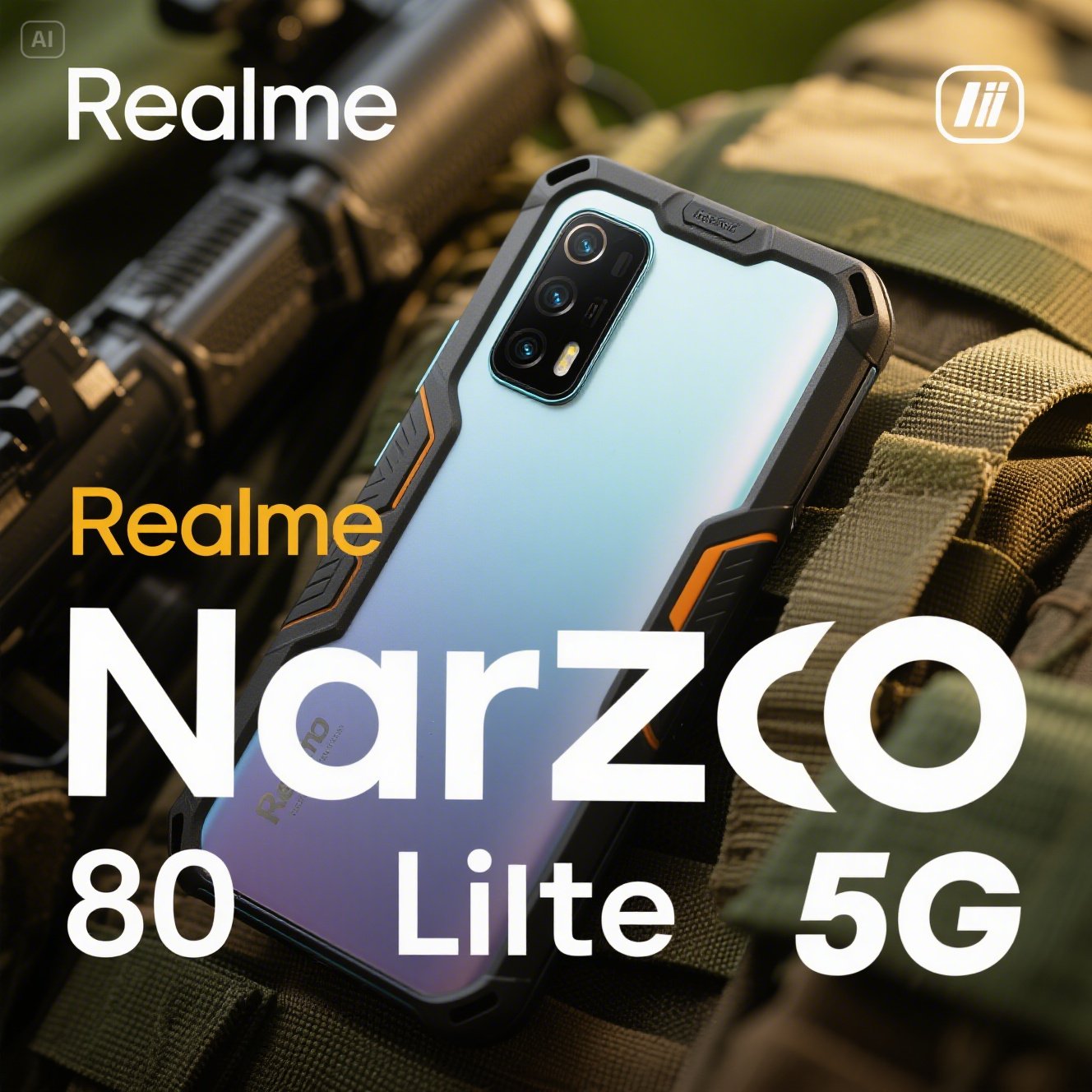 Realme Narzo 80 Lite 5G Meluncur, HP Murah Berstandar Militer