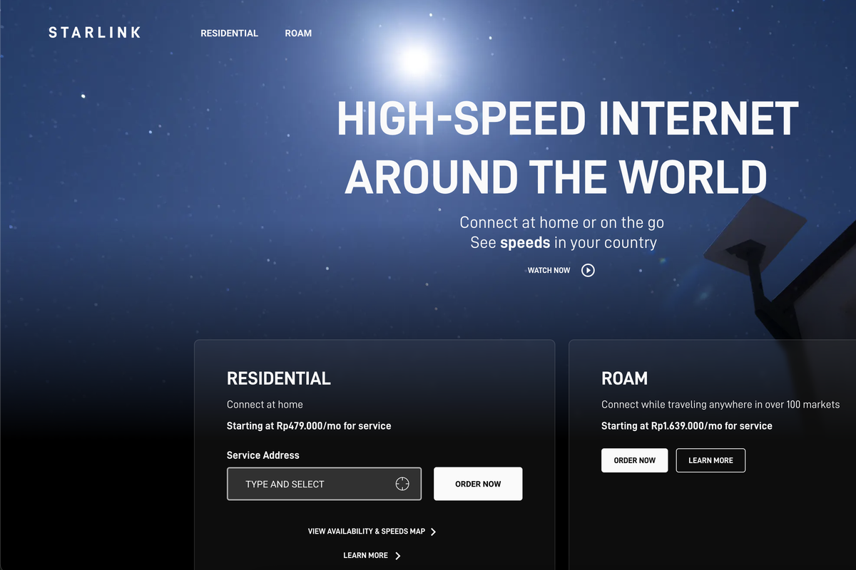 Starlink Buka Pendaftaran Pelanggan Baru Lagi di Indonesia, Begini Caranya